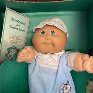 Vintage Cabbage Patch Kids Preemie Boy Doll 1985 Coleco New in Original box
